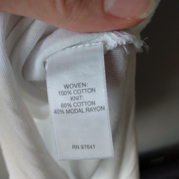 🌞 White Cotton Eyelet Tank Tunic - Picture 4 of 5